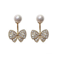 Shangjie OEM Joyas Wholesale Fashion Femmes Moucles d&#39;oreilles Donny Rignestone Boucles d&#39;oreilles Boucles d&#39;oreilles papillon pour cadeau